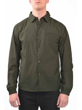 CREEP by Hirshi Awai Army Green Lightweight Shirt Small